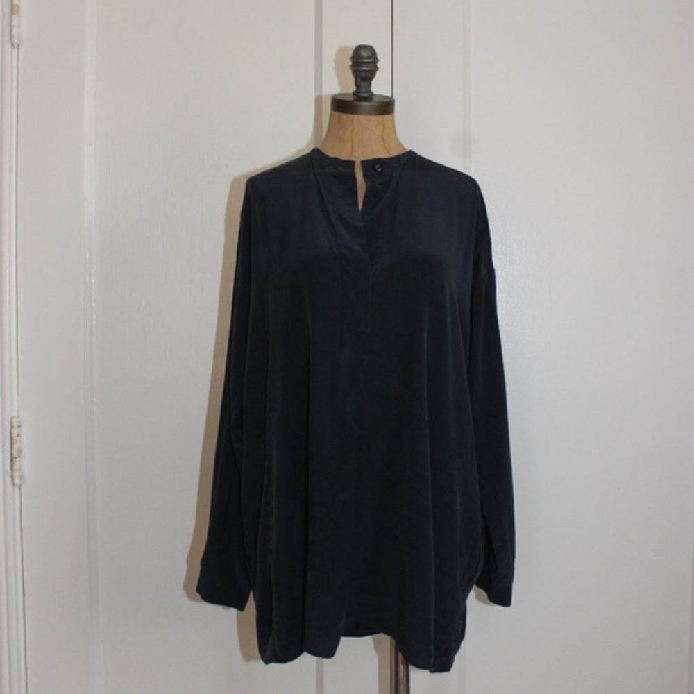 Vince Half Placket Blouse